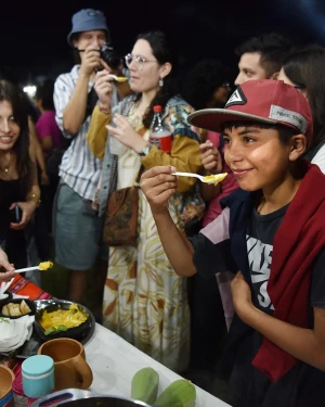 Compitieron por cocinar  la mejor humita en San Pedro de Colalao