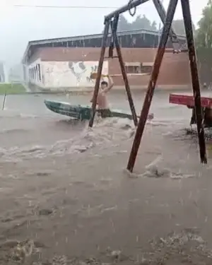 Inundaciones en distintos sectores de Tucumán