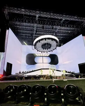 Tini en Tucumán con un show que deslumbró