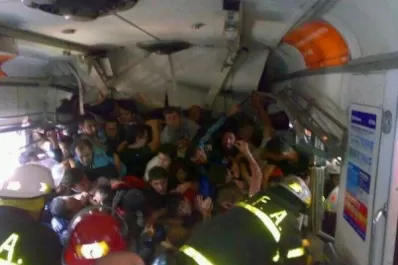 Estremecedora foto de la tragedia de Once aparece en Twitter