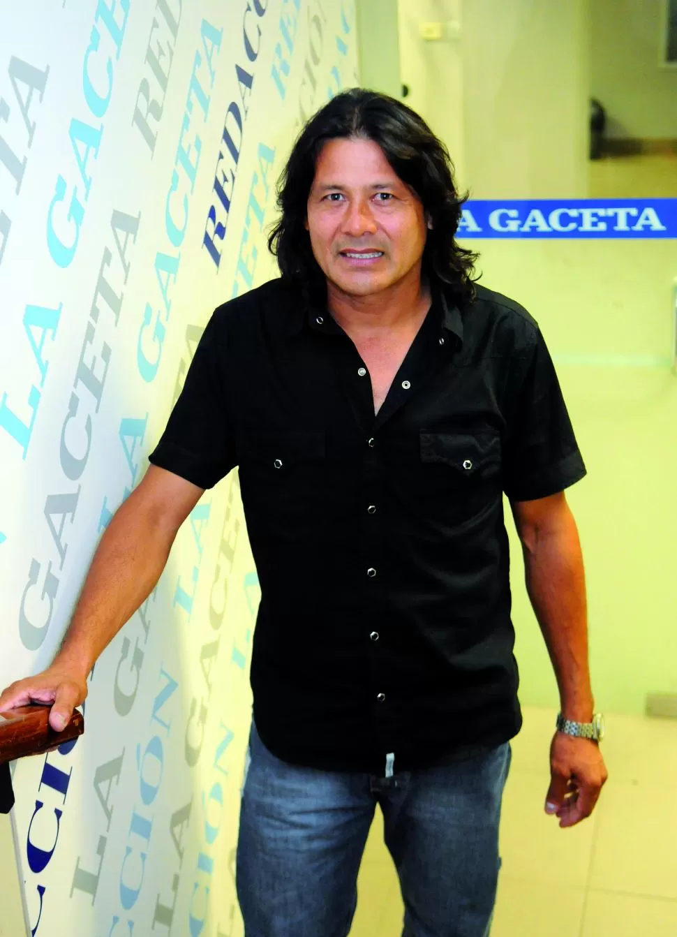 EN LA GACETA. Voy a hacer todo lo posible para que consigamos el ascenso, aseguró el Tigre Amaya. LA GACETA / FOTO DE ENRIQUE GALINDEZ