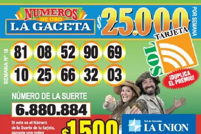 Los N&uacute;meros de Oro de LA GACETA