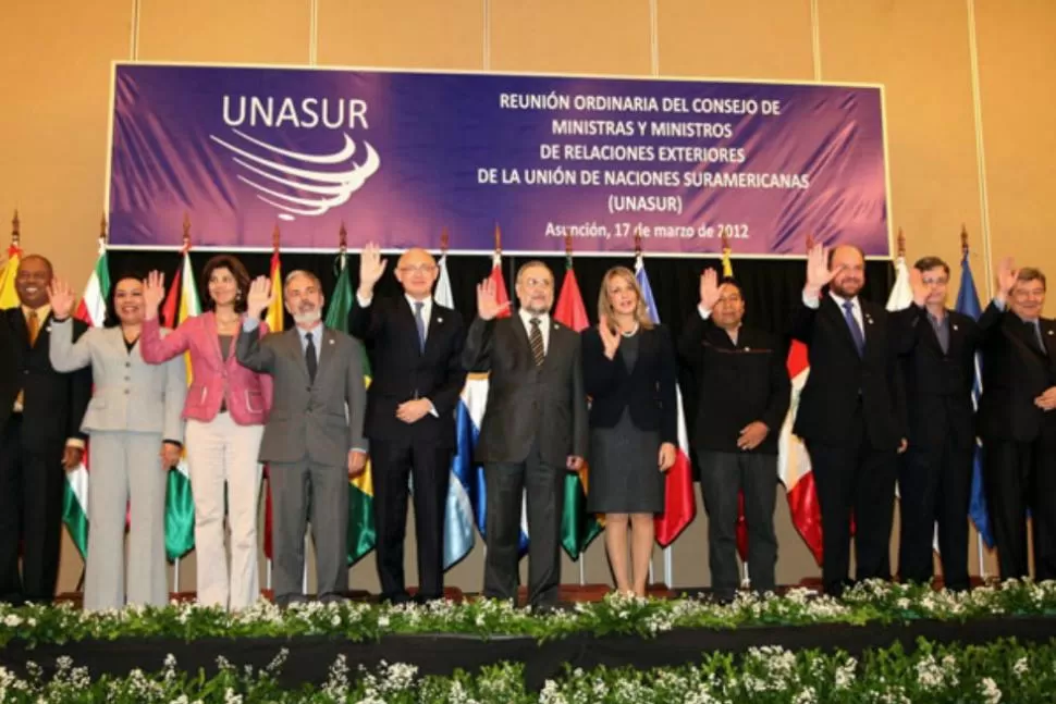 DECLARACION REGIONAL. Los cancilleres se reunieron en Paraguay. FOTO TOMADA DE INFOBAE.COM