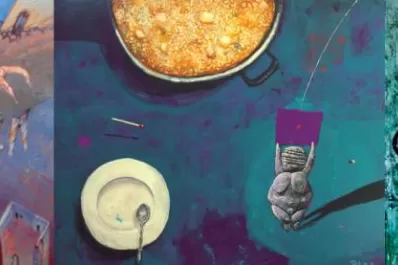 Una pintura de Heredia   ganó el Salón de Prensa