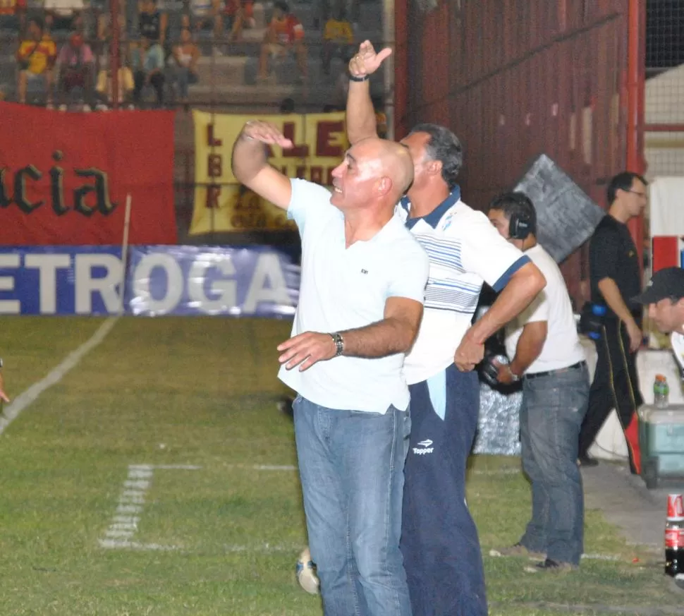 CLARO MENSAJE. Juan Manuel Llop avisó que Sportivo Italiano será un duro rival para el decano. MIGUEL VALENZUELA (ESPECIAL PARA LA GACETA)