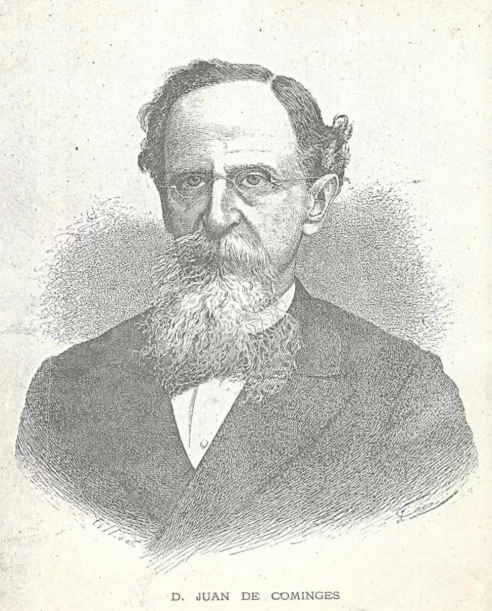 JUAN DE COMINGES. El agrónomo español era hombre de erudición dispersa, teórico y de fácil verba.  LA GACETA/ ARCHIVO.