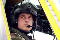 El príncipe Guillermo dejó Malvinas y volvió a Londres