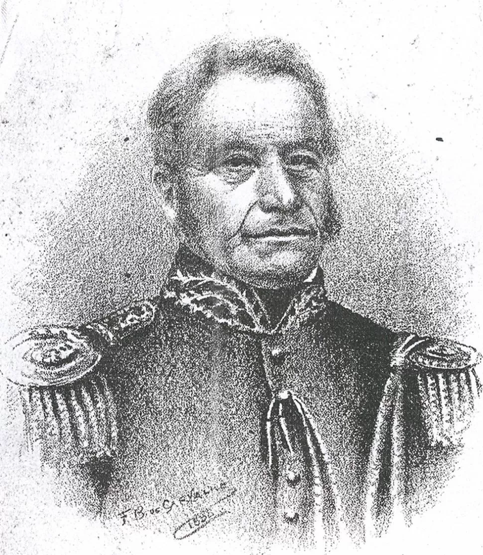 LORENZO LUGONES. Como buen soldado de aquella heroica edad/ falleció en las pobreza pero con dignidad, escribió su nieto Leopoldo.
 LA GACETA / ARCHIVO 
