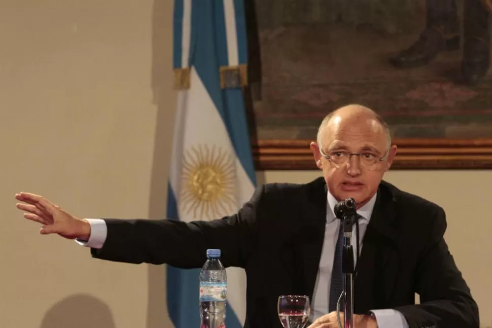 FIRMEZA. Timerman demandó a empresas que tienen explotaciones en el Atlántico Sur. DYN