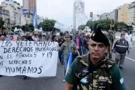 Una batalla que sigue vigente para miles de ex combatientes