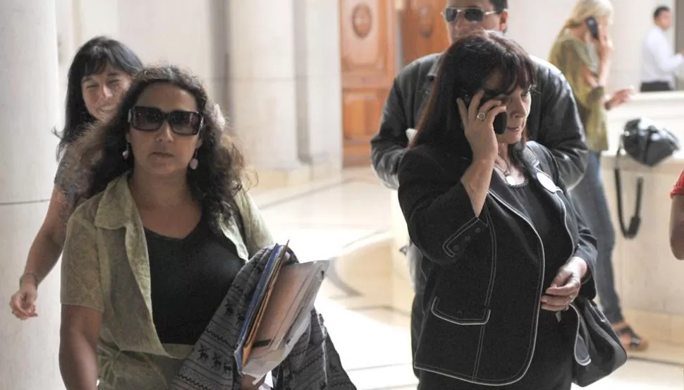 ACUSADA. Milhein fue señalada por las testigos Adriana y Fátima. LA GACETA / FOTO DE JORGE OLMOS SGROSSO