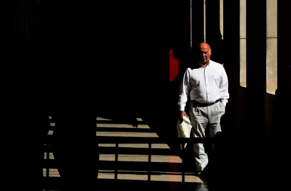 El imputado Humberto De Robertis, mano derecha de José Chenga Gómez y acusado de ser uno de los reclutadores de Marita. LA GACETA / JORGE OLMOS SGROSSO