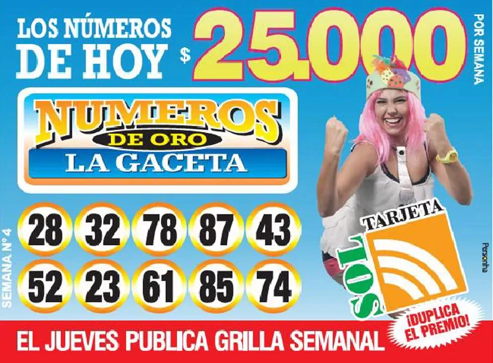 Los Números de Oro de LA GACETA