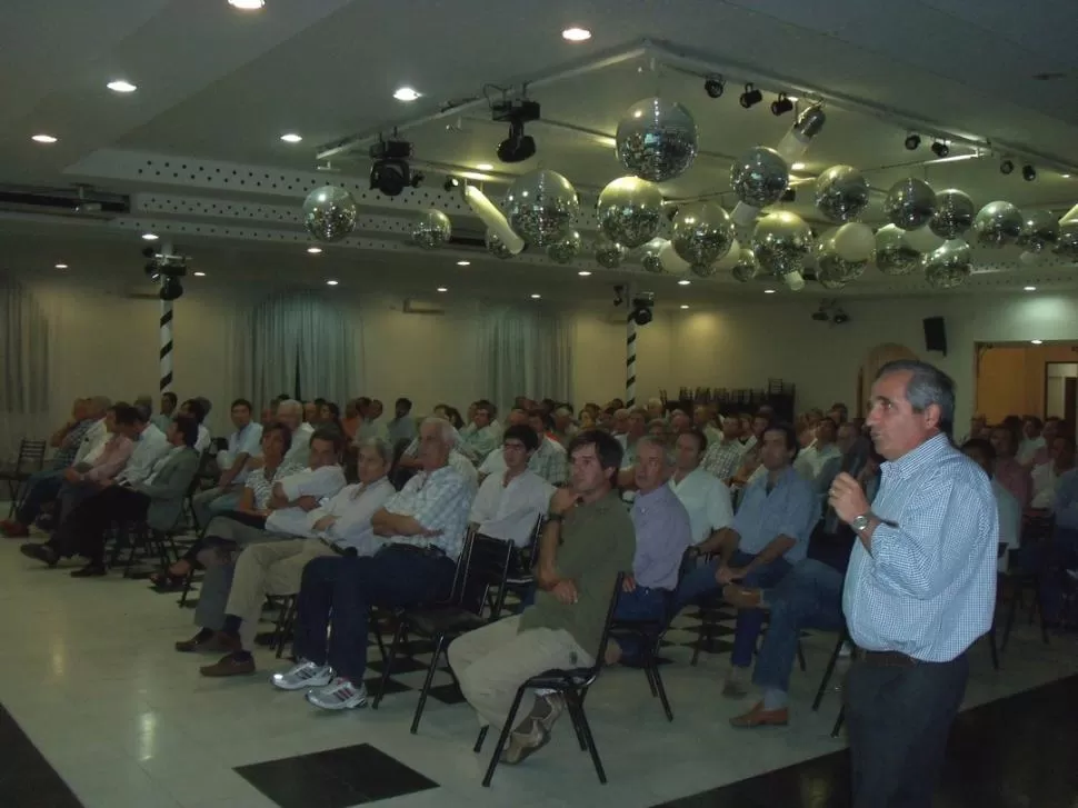 EXPOSICIÓN. Productores de la Sociedad Rural analizaron la situación actual. SOCIEDAD RURAL DE TUCUMáN