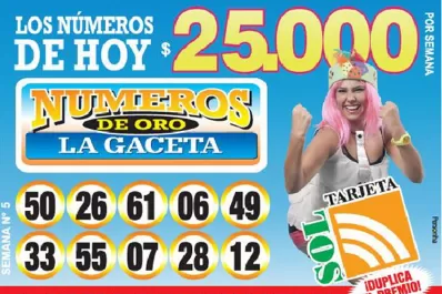 Los Números de Oro de LA GACETA