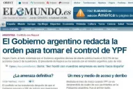 En España siguen con preocupación la reestatización de YPF