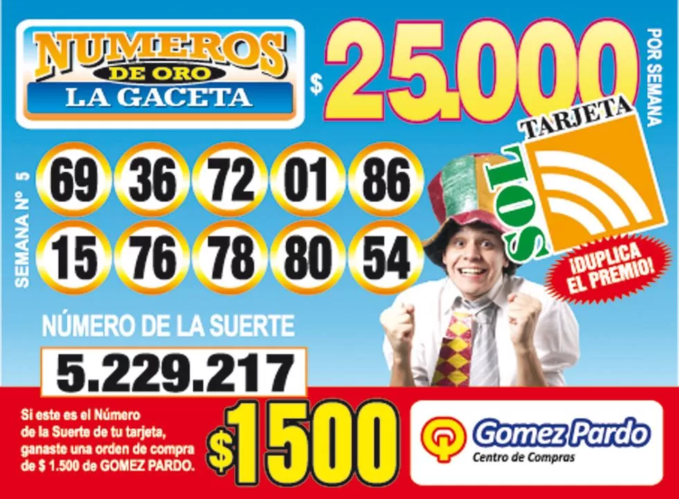 Los Números de Oro de LA GACETA