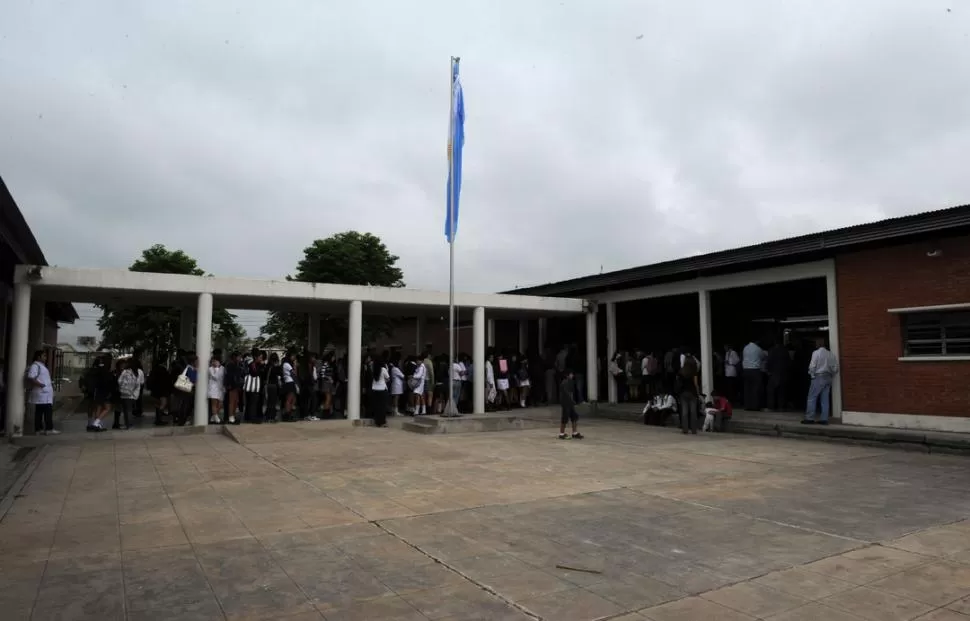 INFRAESTRUCTURA. El colegio tiene aulas cómodas y patios amplios. LA GACETA / FOTOS DE FRANCO VERA 