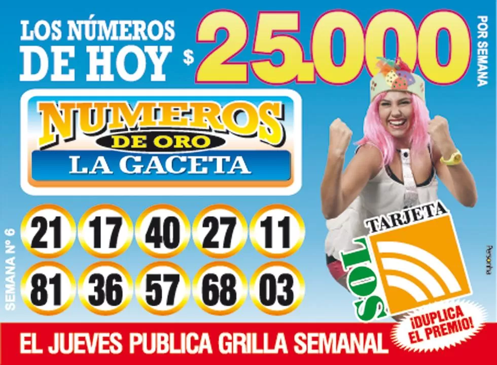 Los Números de Oro de LA GACETA