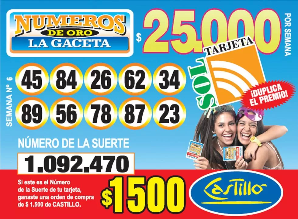 Los Números de Oro de LA GACETA