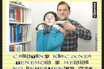 España secuestra a Messi por la expropiación de YPF