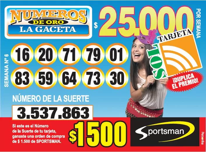 Los Números de Oro de LA GACETA