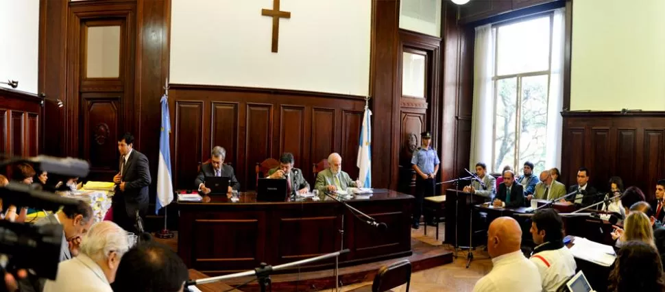 Nueva jornada en el juicio por la desaparición de Marita Verón en los Tribunales provinciales. LA GACETA / JORGE OLMOS SGROSSO