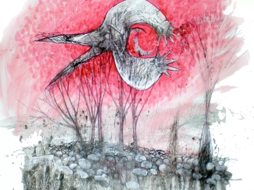 SELLO. La obra de Heredia está fuertemente marcada por la figuración. 