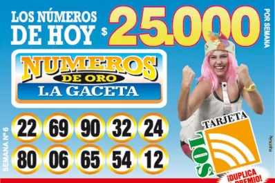 Los Números de Oro de LA GACETA