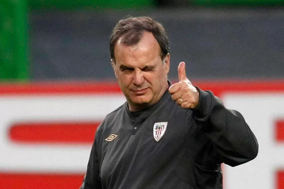 POSITIVO. El Athletic de Bilbao de Bielsa viene de sorprender en la Europa League. REUTERS