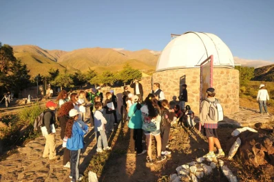 Una ventana al universo se abre a los ojos de los chicos
