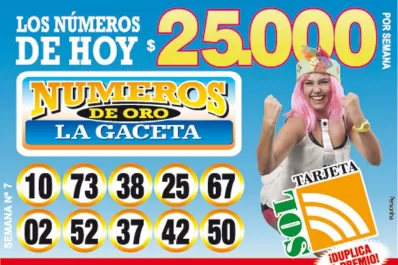 Los Números de Oro de LA GACETA