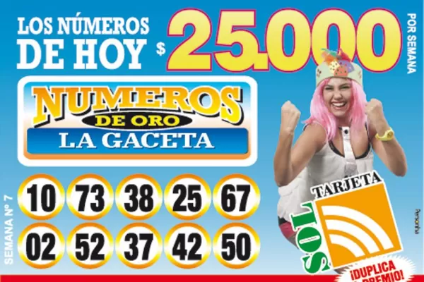 Los Números de Oro de LA GACETA