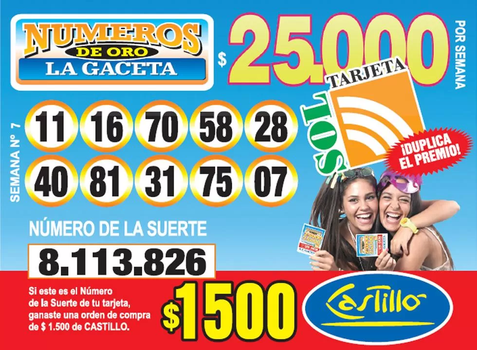 Los Números de Oro de LA GACETA