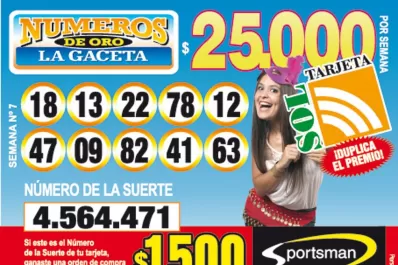 Los Números de Oro de LA GACETA