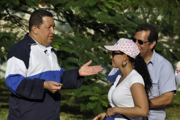 Chávez apareció por televisión