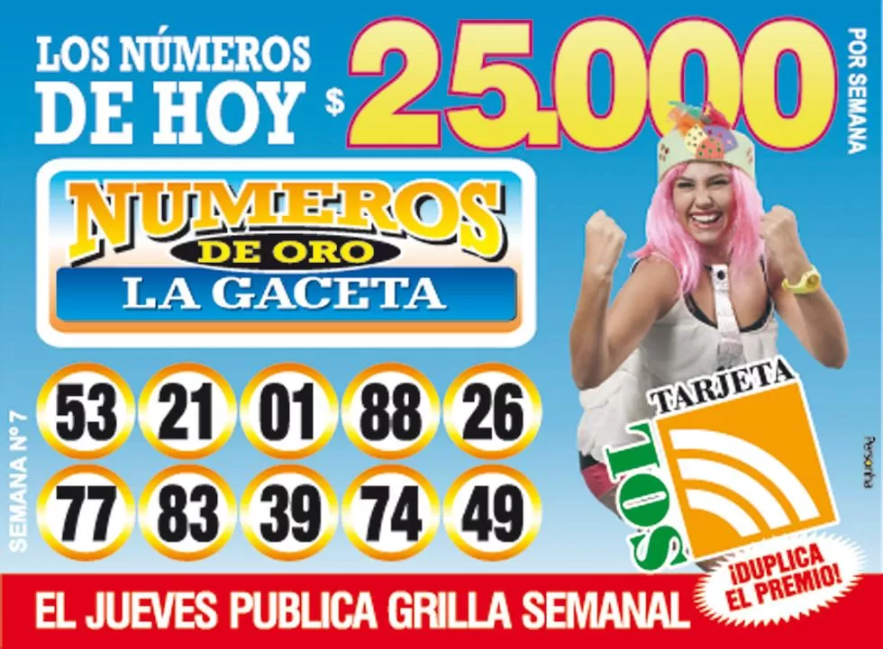 Los Números de Oro de LA GACETA