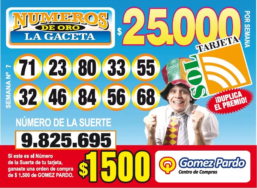 Los Números de Oro de LA GACETA