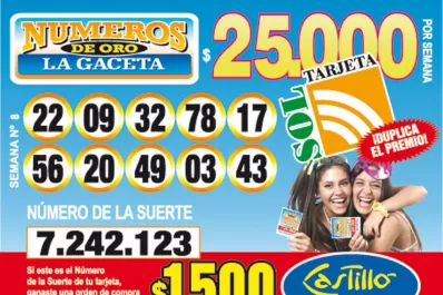 Los Números de Oro de LA GACETA