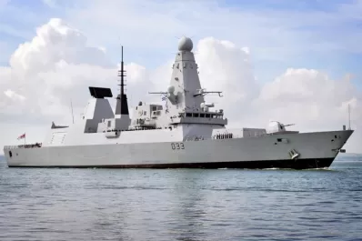 Revelan detalles inéditos del poderoso destructor británico que viaja a Malvinas
