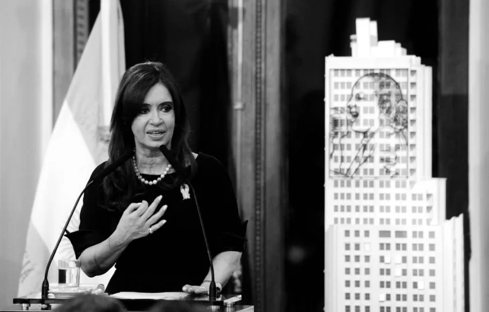 CONTUNDENTE. Cristina dijo que el Estado puede administrar correctamente. TELAM