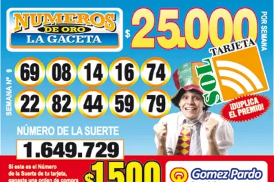 Los Números de Oro de LA GACETA