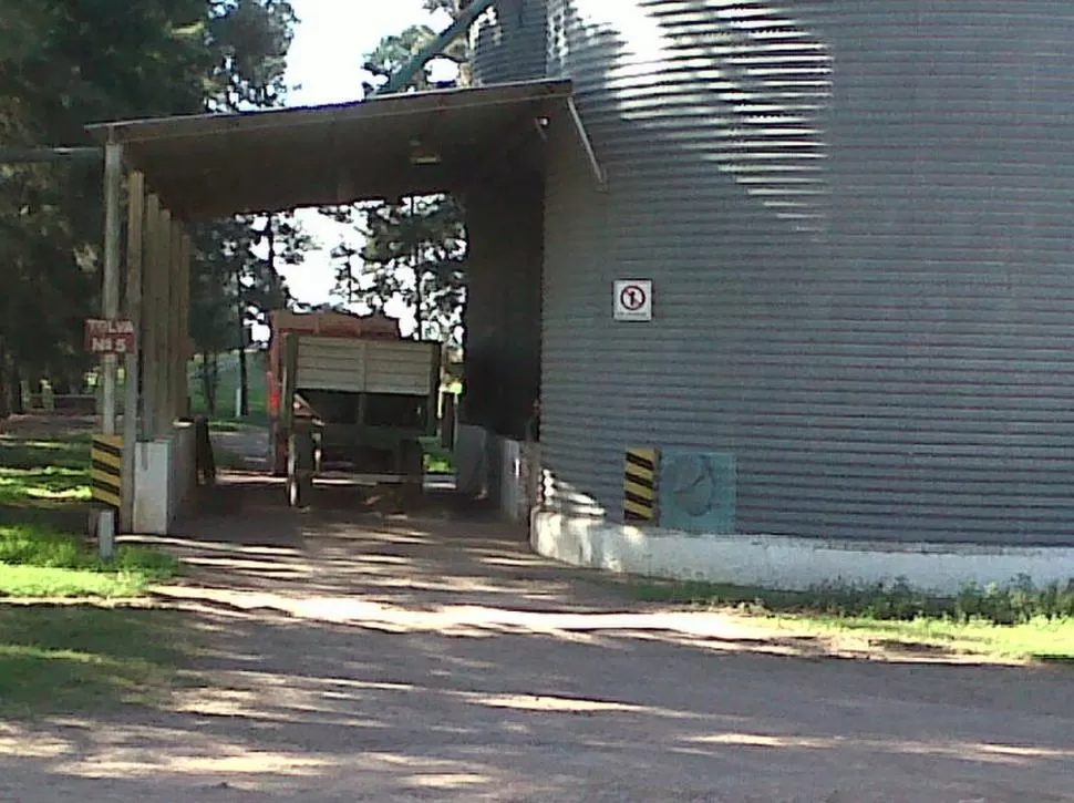 AUSENCIAS. En la Cooperativa se percibe una menor actividad productiva.  