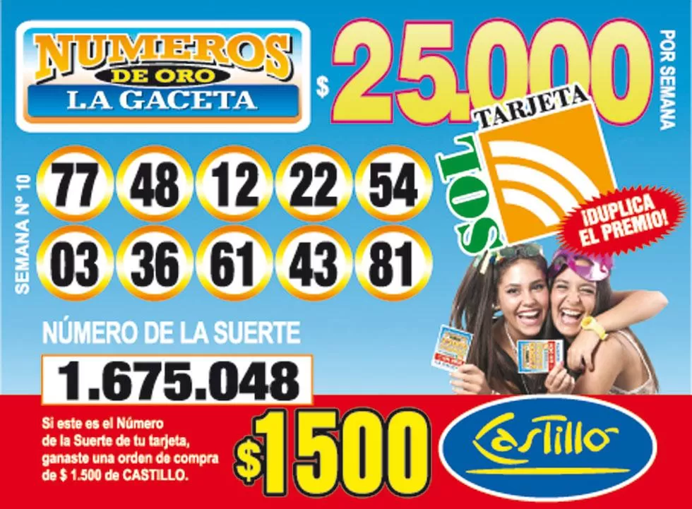 Los Números de Oro de LA GACETA