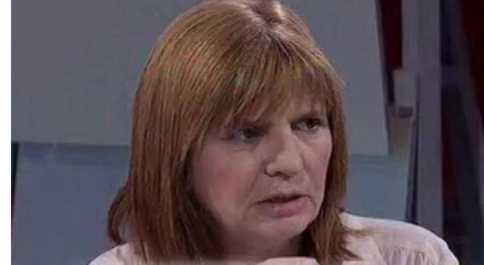 ACUSACION. La diputada Bullrich es una de las promotoras de la investigación. FOTO TOMADA DE TN.COM.AR