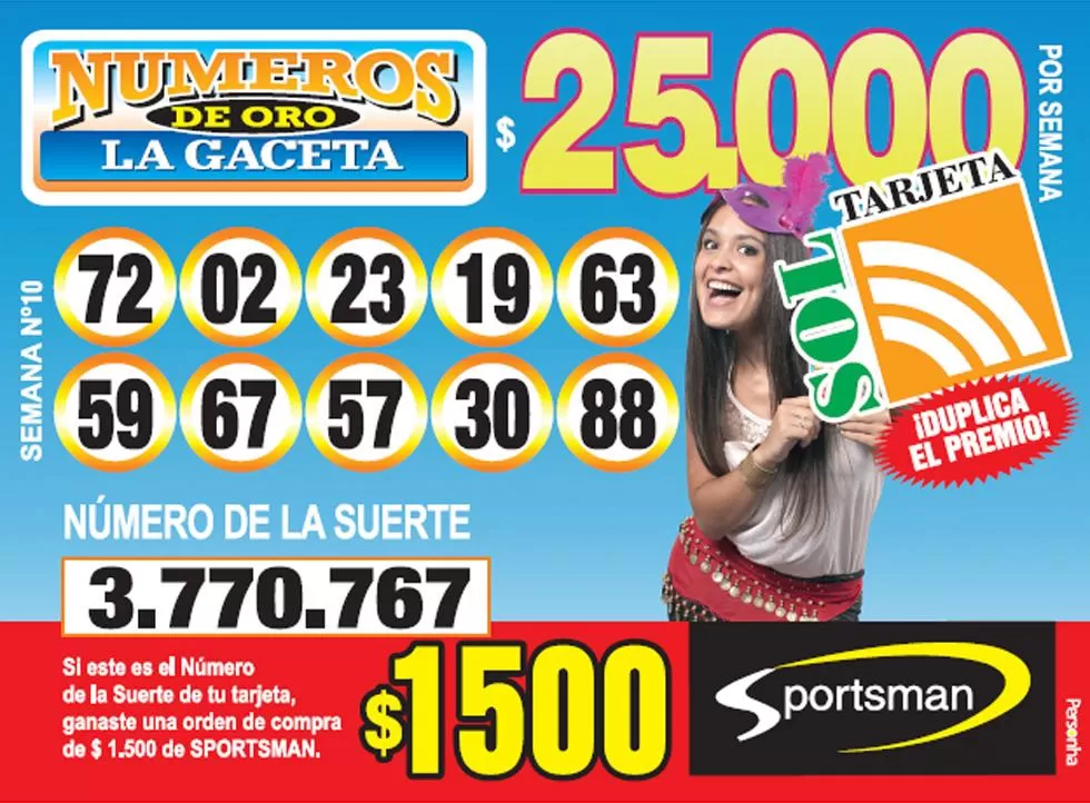 Los Números de Oro de LA GACETA