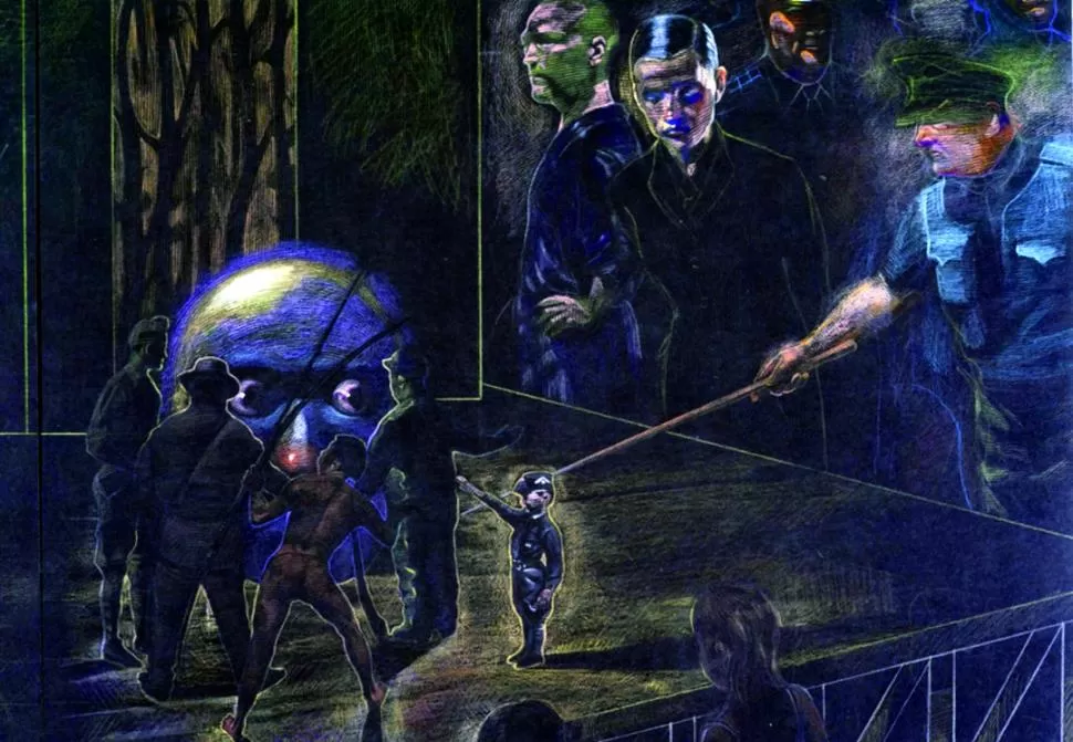 PARQUE TEMÁTICO II. Uno de los trabajos que se verá en el Rougés. PRENSA CENTRO CULTURAL ROUGES