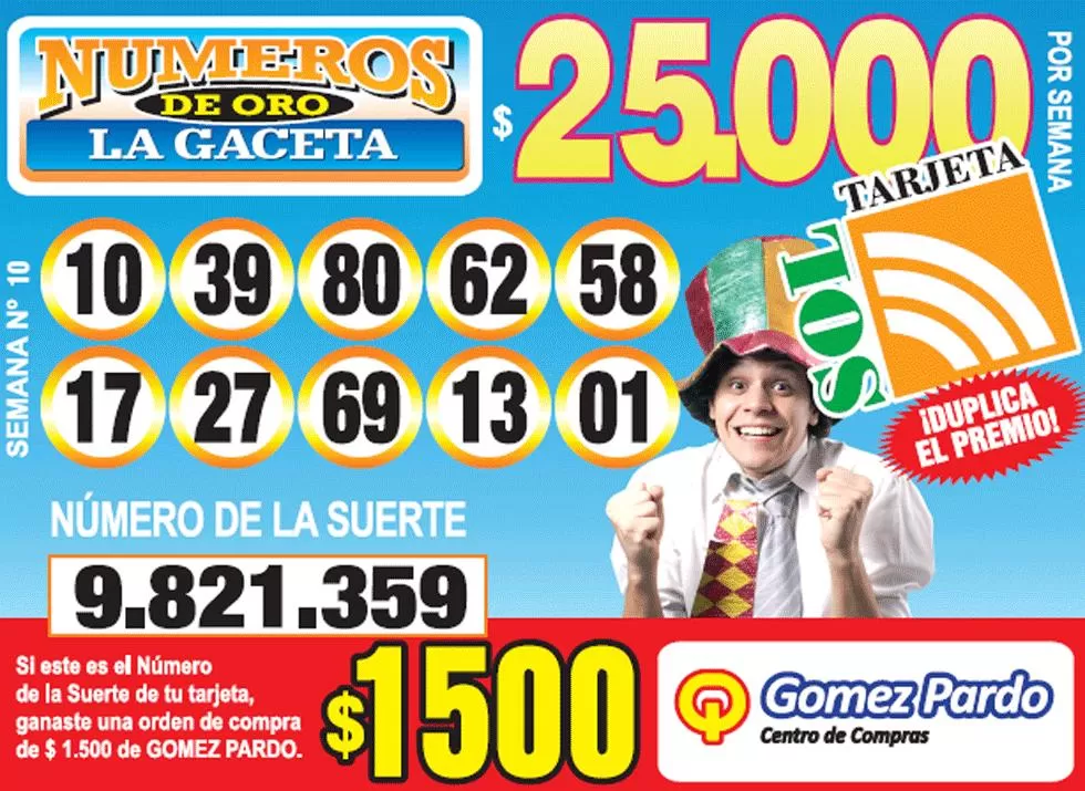 Los Números de Oro de LA GACETA