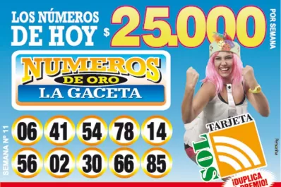 Los Números de Oro de LA GACETA