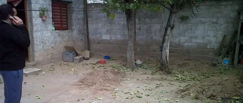 sin novedades. Buscan supuestos restos de Marita en la casa de Paola Gaitán. FOTO TOMADA DE FENIX951.COM.AR